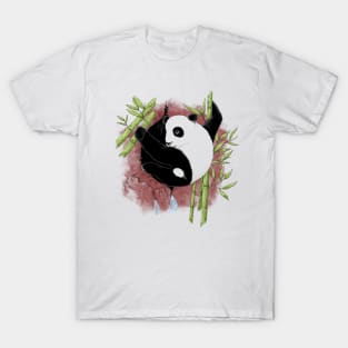 Yin Yang Panda T-Shirt